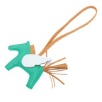 Milo Lambskin and Swift Grigri Rodeo Pegase Bag Charm PM