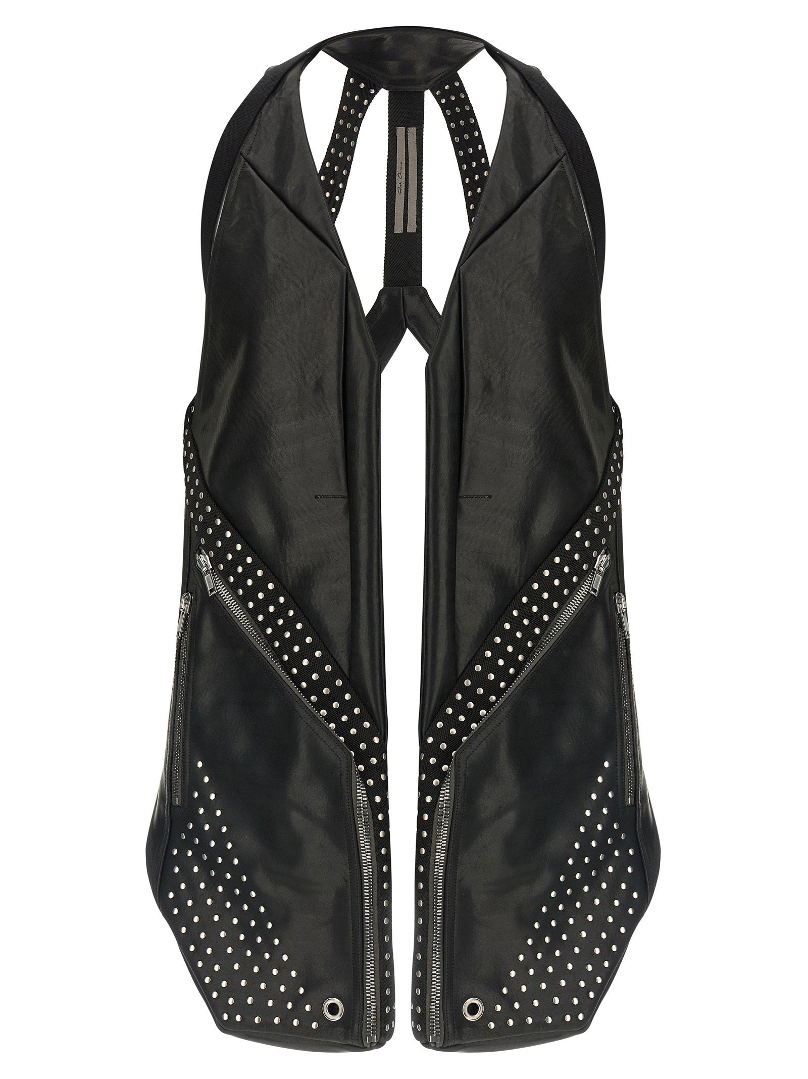 Rick Owens Temple Vest — Black