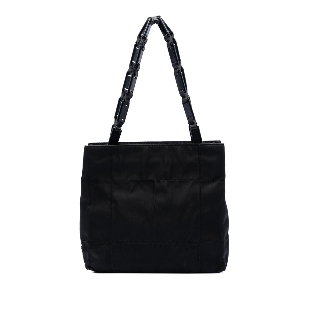 Tessuto Impunto Chain Tote