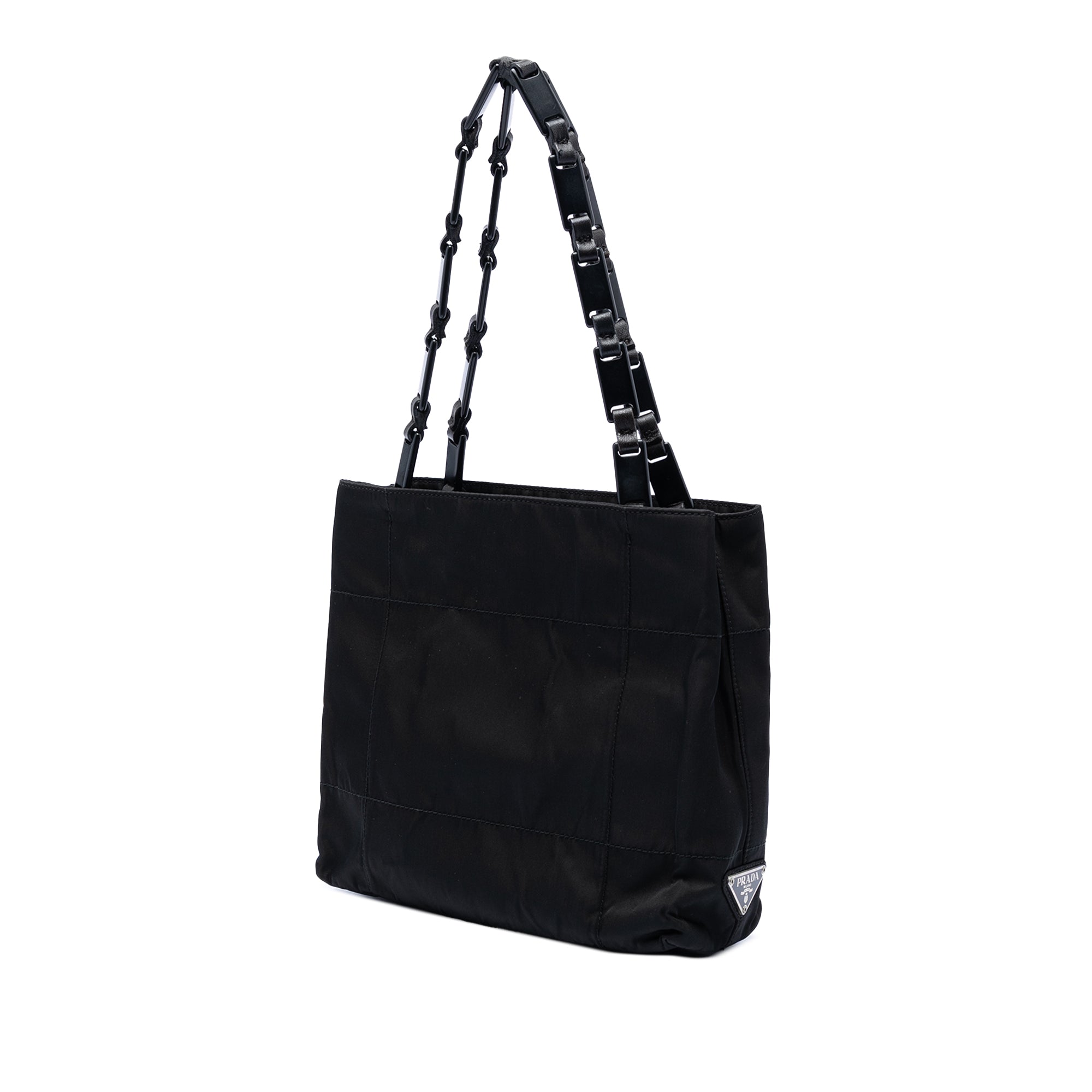 Tessuto Impunto Chain Tote