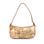Printed Canvas Shoulder Bag