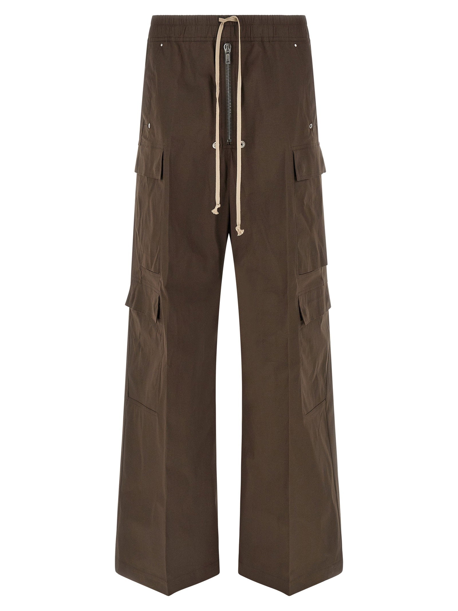 Rick Owens Cargobelas Cargo Pants — Brown