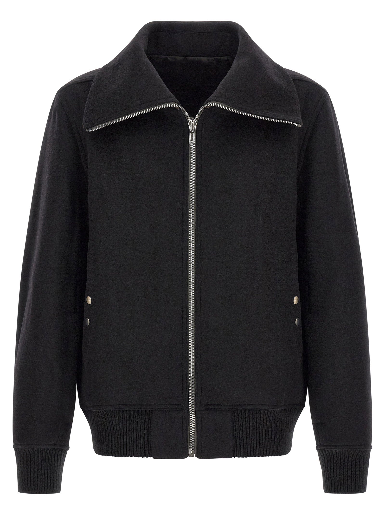 Rick Owens Dracuflight Bomber Jacket — Black