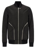 Rick Owens Structured Bomber Jacket — Black