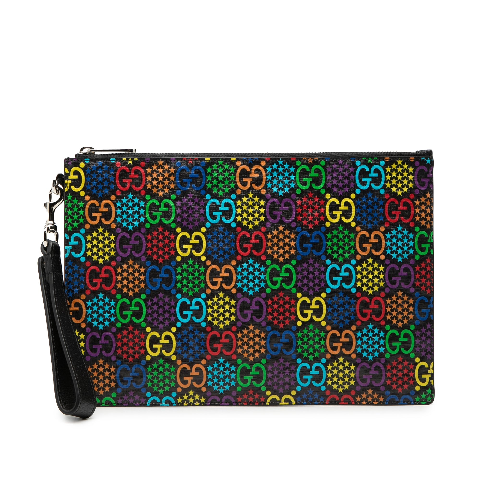 GG Supreme Psychedelic Zip Clutch