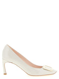 Roger Vivier Trompette Pump — Ivory