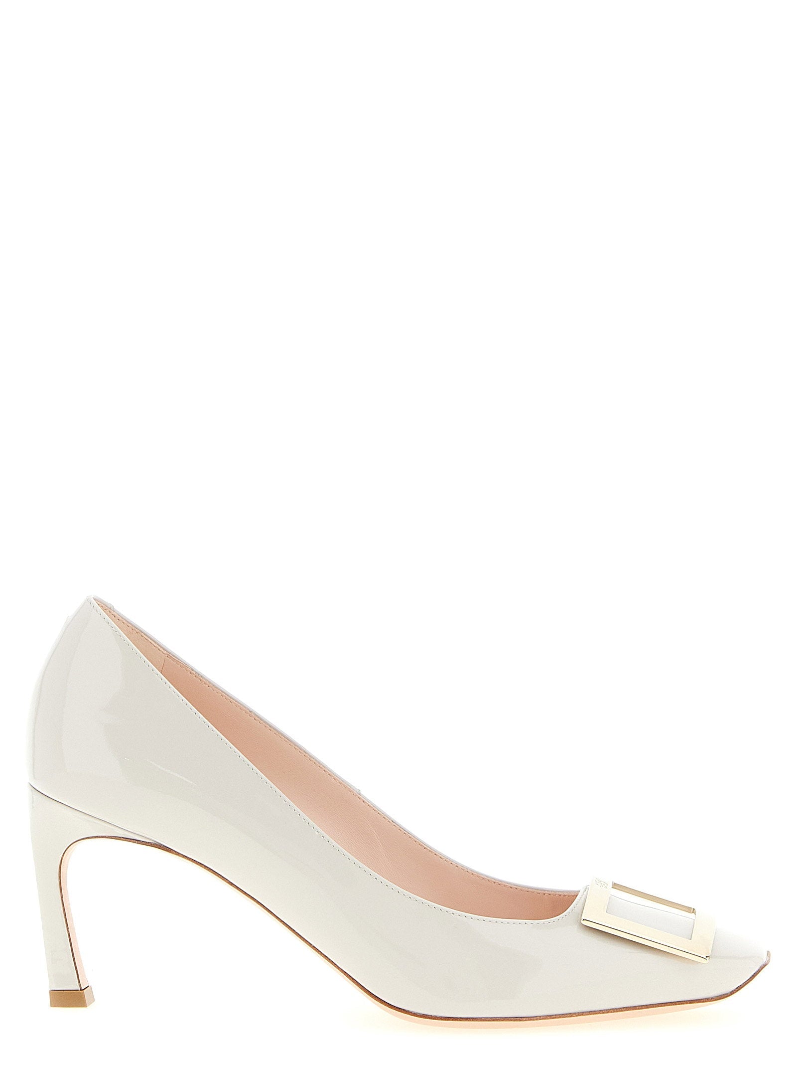 Roger Vivier Trompette Pump — Ivory