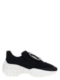 Roger Vivier Viv Run Light Sneaker — Black