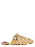 Roger Vivier Bab Viv Mule — Beige