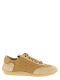Roger Vivier Viv Low Sneaker — Beige