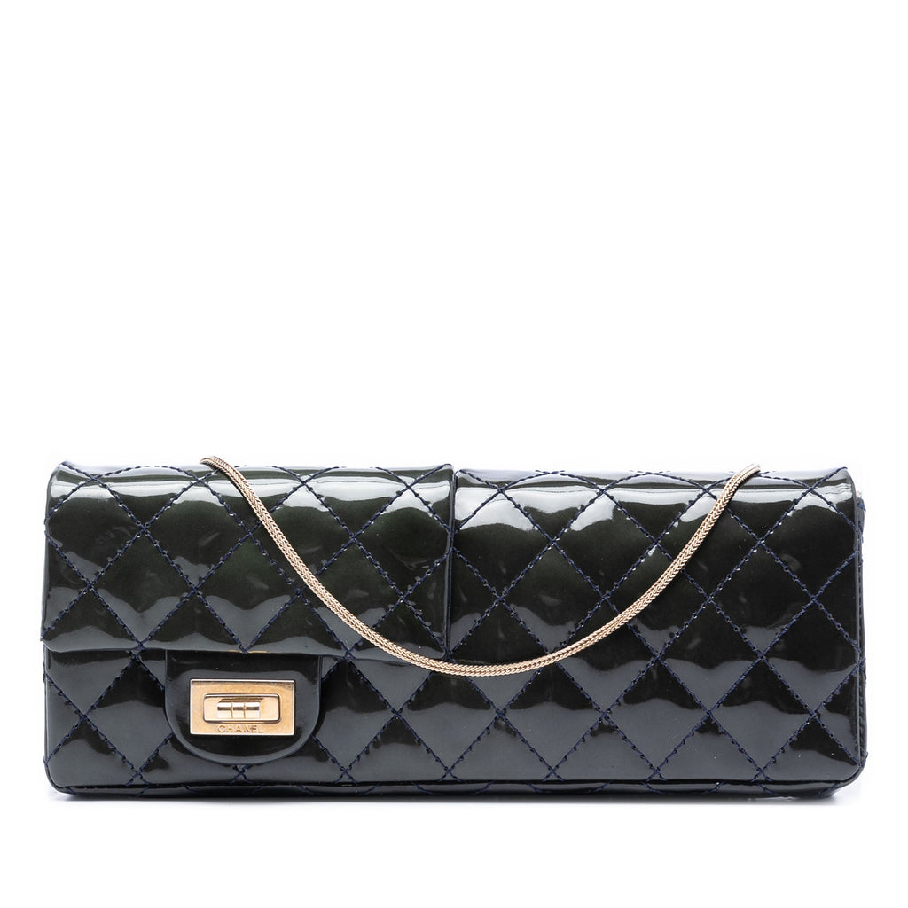 Quilted Patent Reissue 2.55 Reversible Chain Flap