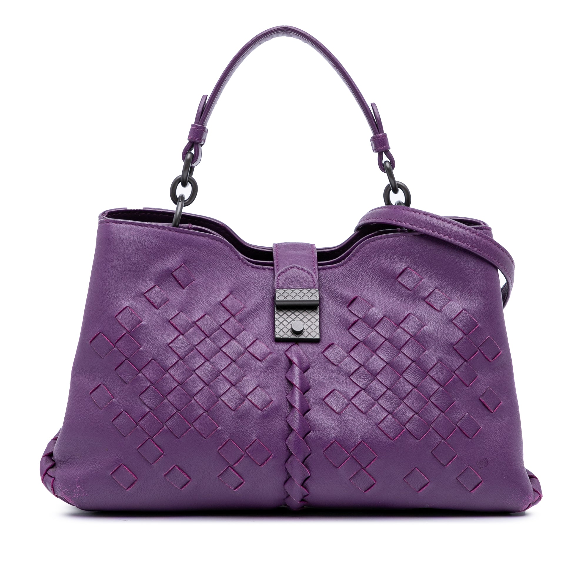 Nappa Intrecciato Napoli Satchel