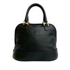 Leather Anagram Handbag