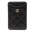 CC Quilted Lambskin Card Holder