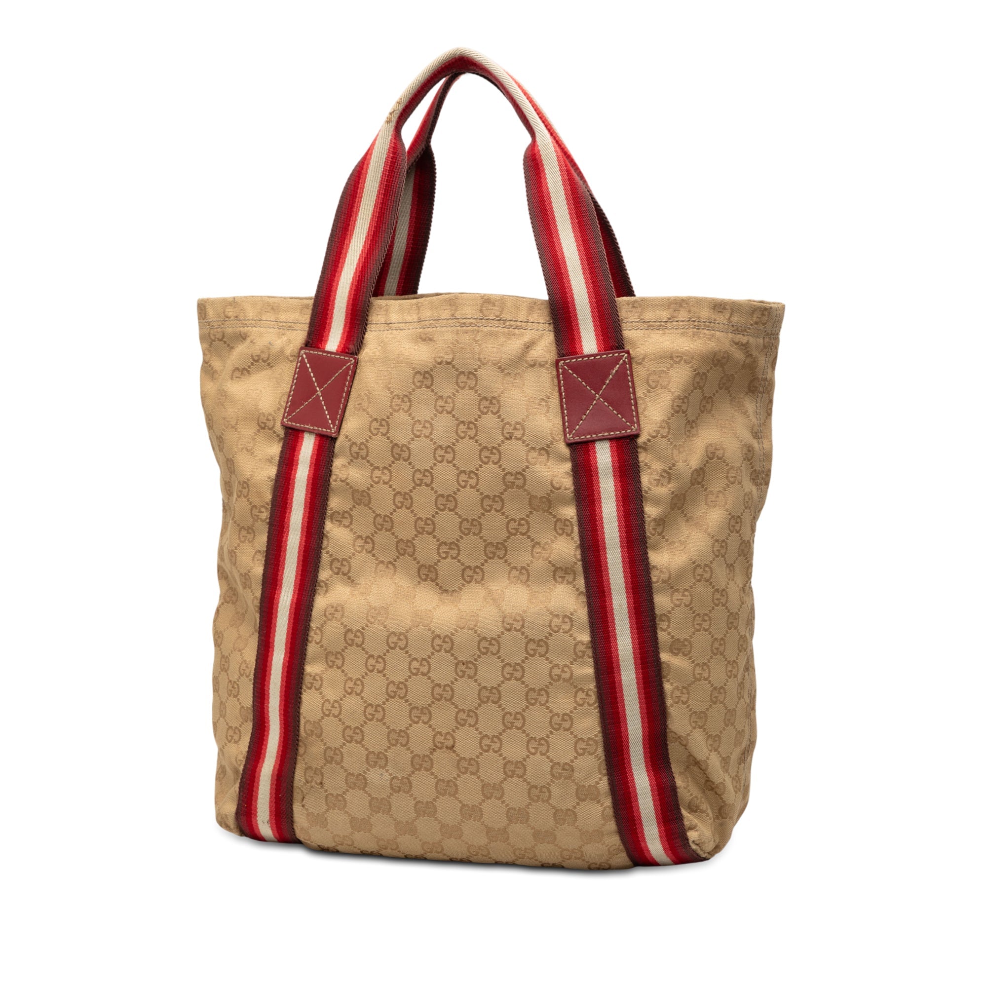 GG Canvas Web Tote