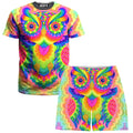 Cosmic Owl T-Shirt and Shorts Combo
