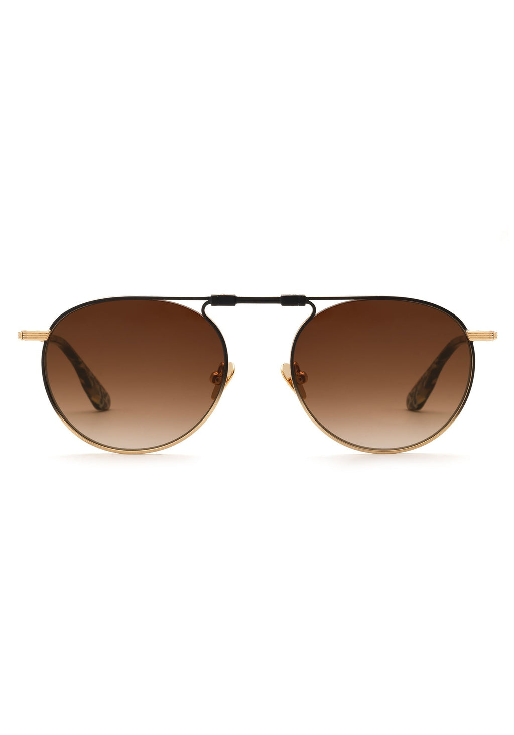 KREWE RAMPART FOLD | 18K + Matte Black Fade + Poppy Noir