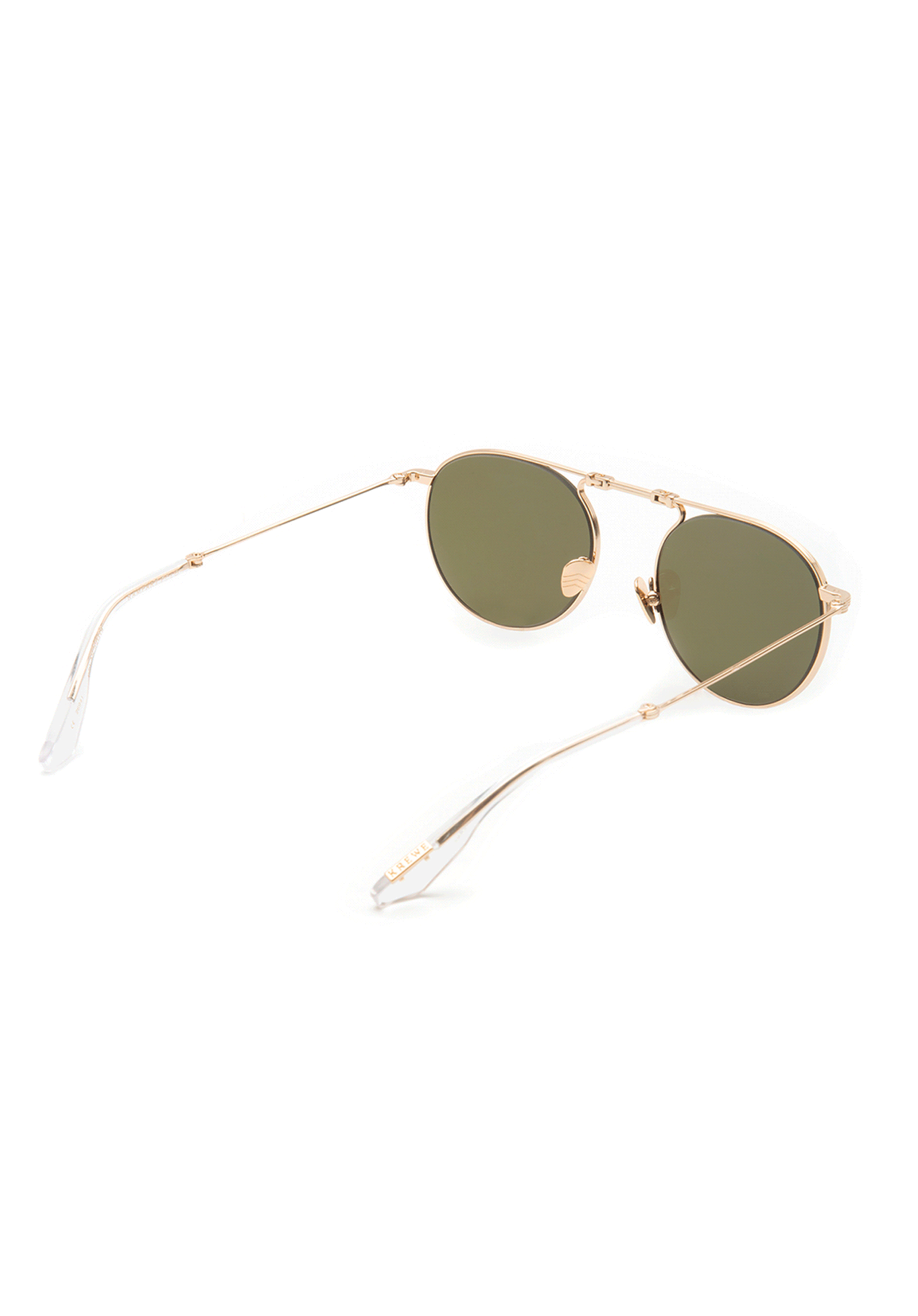 KREWE RAMPART FOLD | 18K + Crystal Polarized