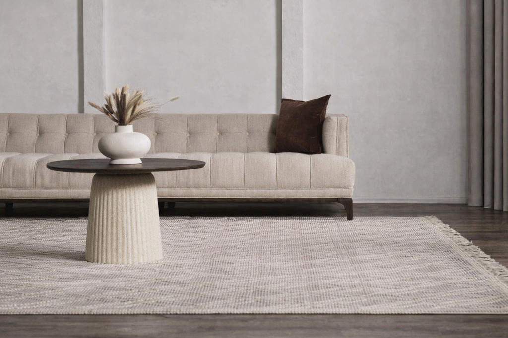 Ramsbury Soft Pink Wool Rug