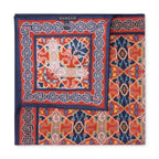 Silk Square Neck Scarf Rania