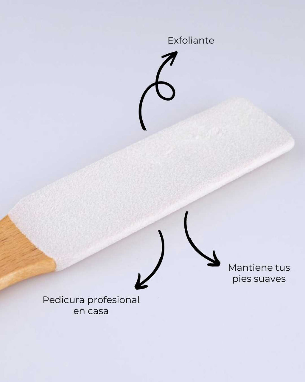 Raspador exfoliante de pies