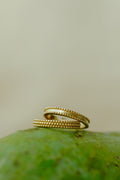 Rawa Midi-Ring By KYNAH, Luxury Indian Fashion & Bridal Wear