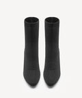 ThermoGrace Pointed Toe Block Heeled Ankle Boot