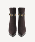 Regalia Charm Stiletto Platform Ankle Boot