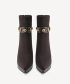 Regalia Charm Stiletto Platform Ankle Boot