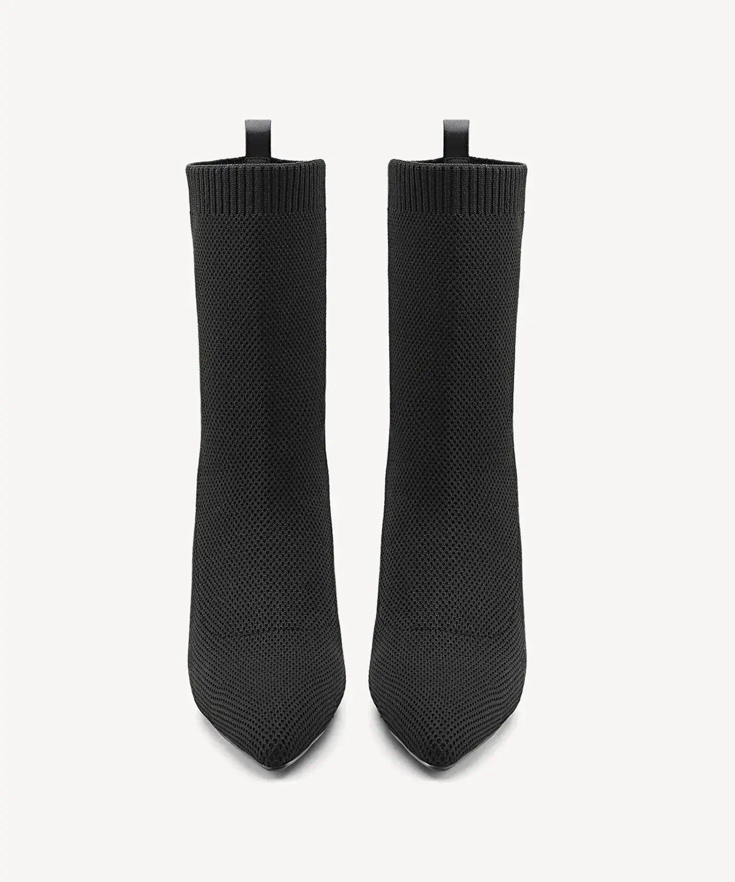 SculptFit Knit Block Heeled Ankle Boot
