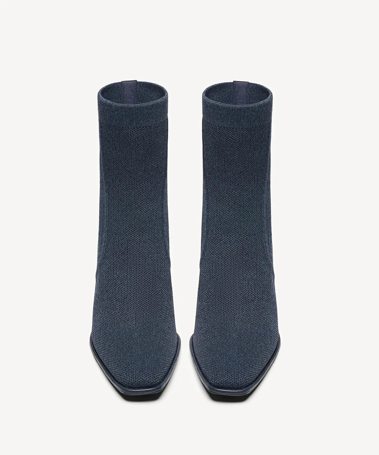 Elegliss Square Toe Sock Ankle Boot