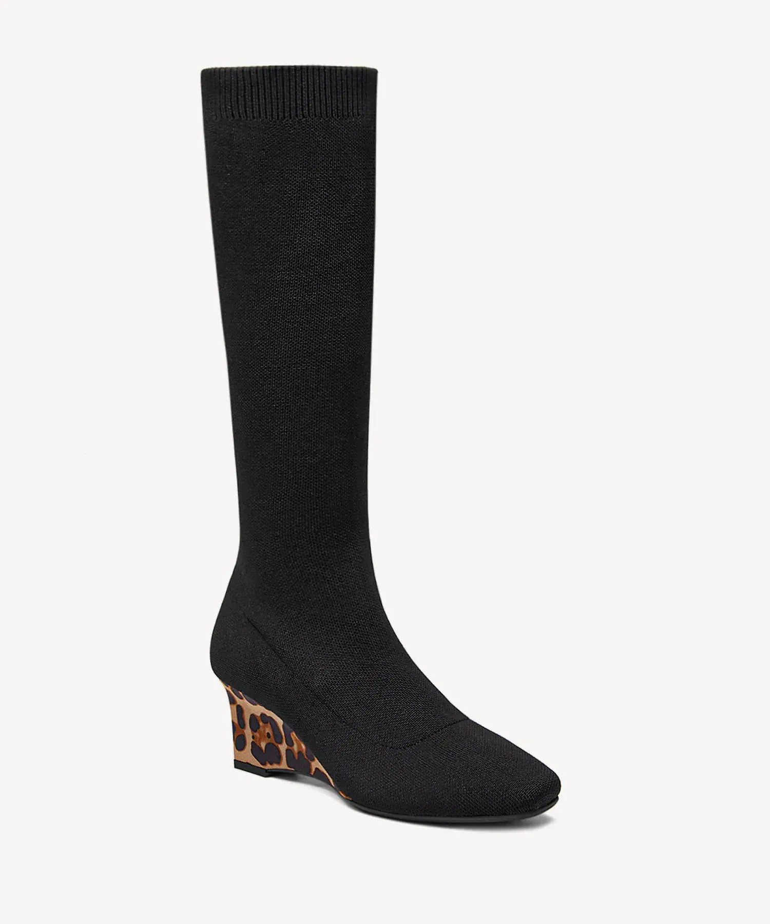 Wild Elegance Wedge Toe High Boot