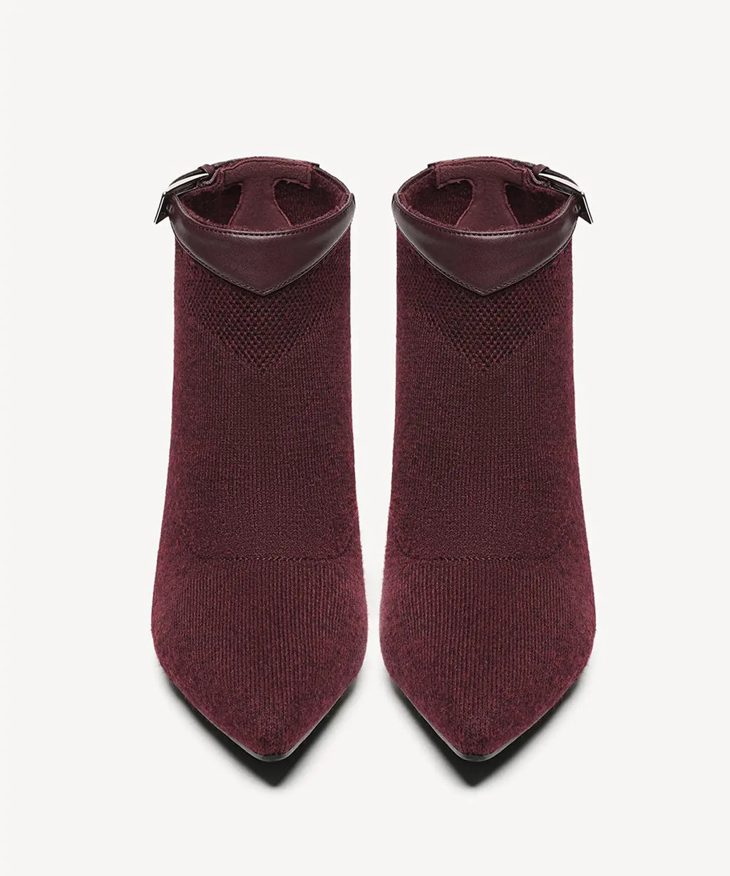 Serene Stiletto Pointed Toe Ankle Boot