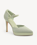 Spotlight Strapped Stiletto Pump - Mint Green / US 9 | EU 40 | UK 7