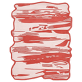 Red Brushstroke Hand Tufted Rug