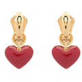 Heart Charm Earrings