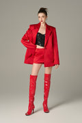 Whimsical Heart Pockets Blazer