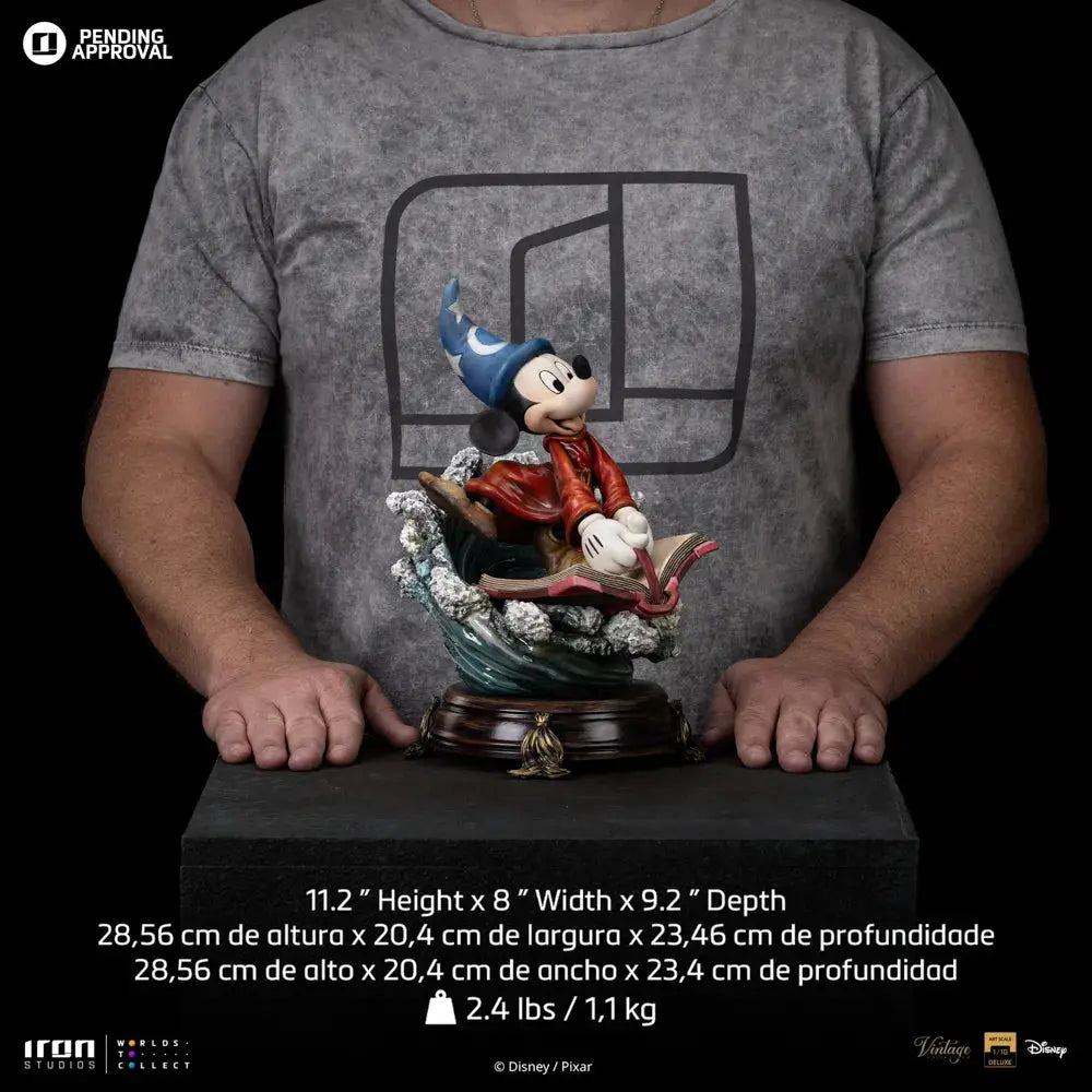 Statue Sorcerer Mickey - Disney Classics - Vintage Collection - Iron Studios