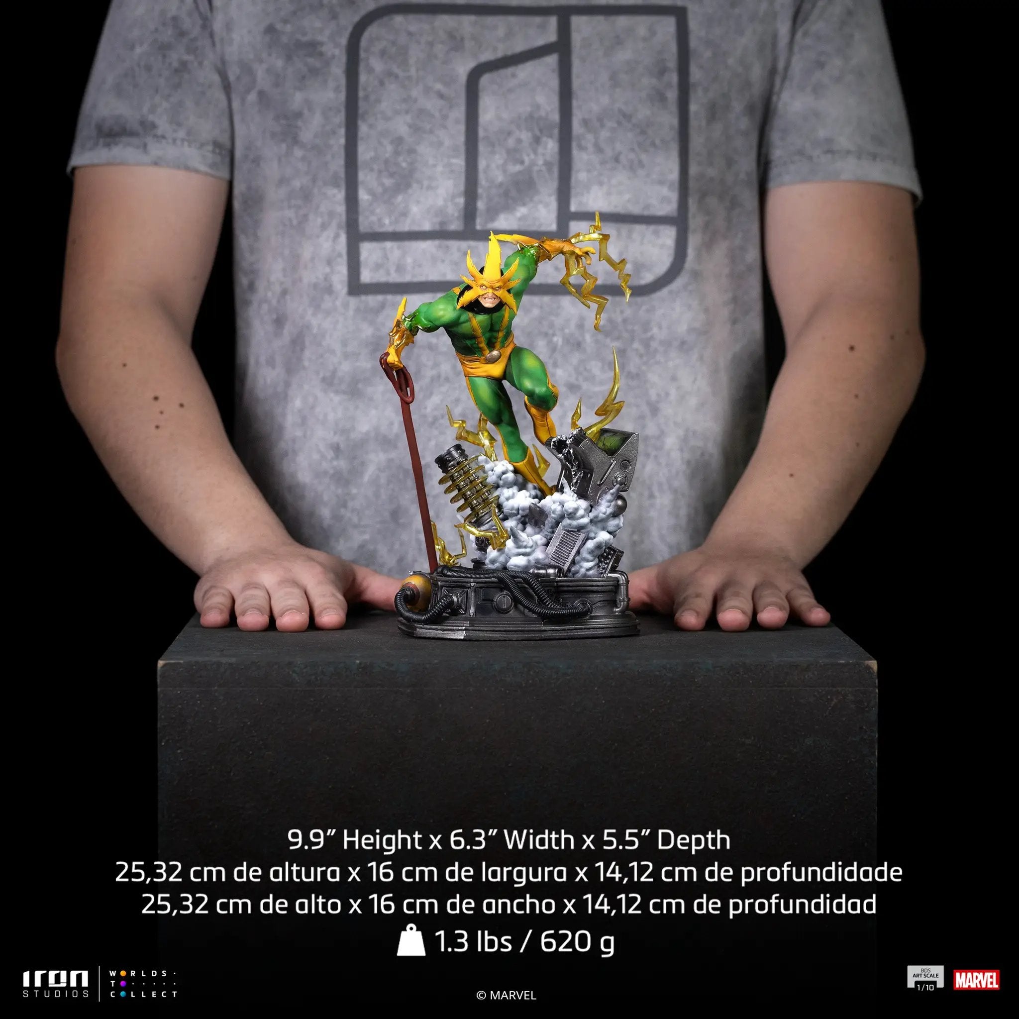 Statue Electro - Spider-Man vs Villains Diorama - BDS Art Scale 1/10 - Iron Studios