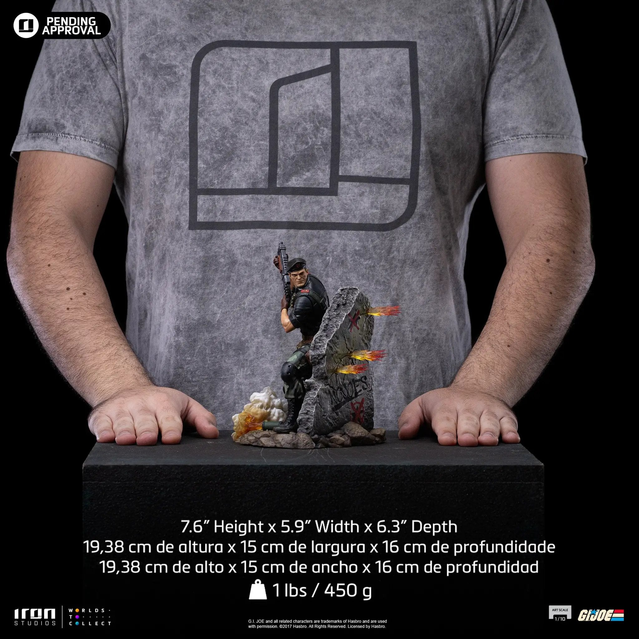 Statue Flint - G.I Joe - Art Scale 1/10 - Iron Studios