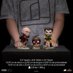 Statue Deadpool, Wolverine and Headpool (Unmasked) - Deadpool & Wolverine - Minico - Iron Studios