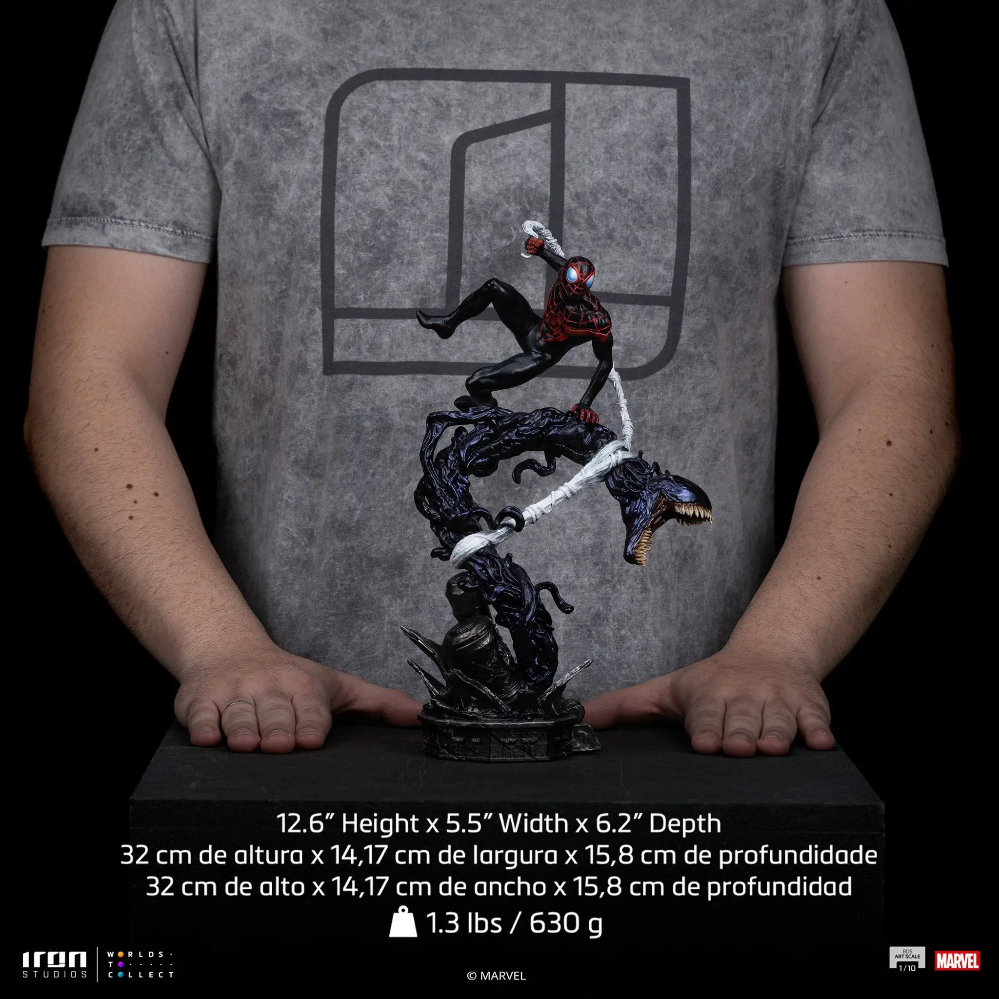 Statue Miles Morales - Spider-Man vs Villains Diorama - BDS Art Scale 1/10 - Iron Studios