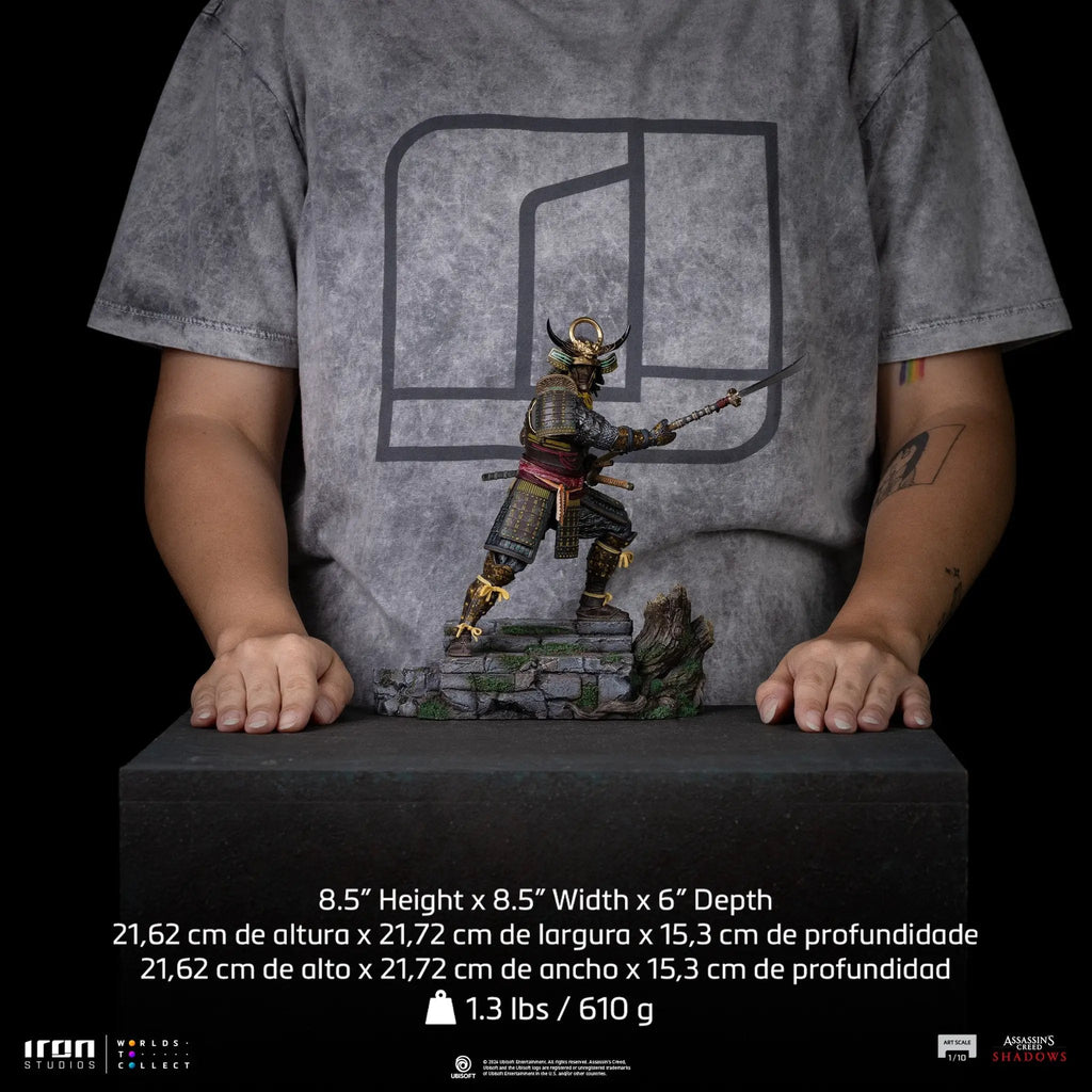 Statue Yasuke - Assassin's Creed Shadows - Art Scale 1/10 - Iron Studios
