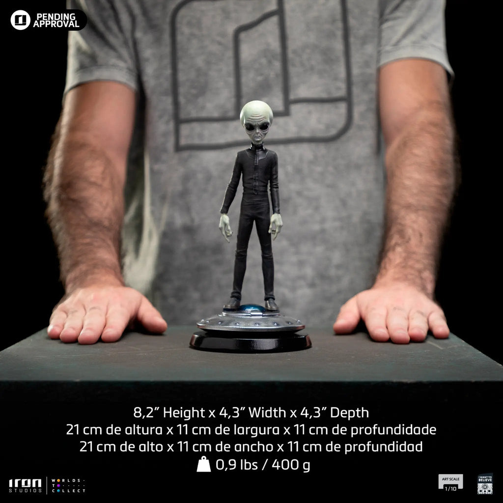 Statue Alien Grey - I Want To Believe - Art Scale 1/10 - Iron Studios