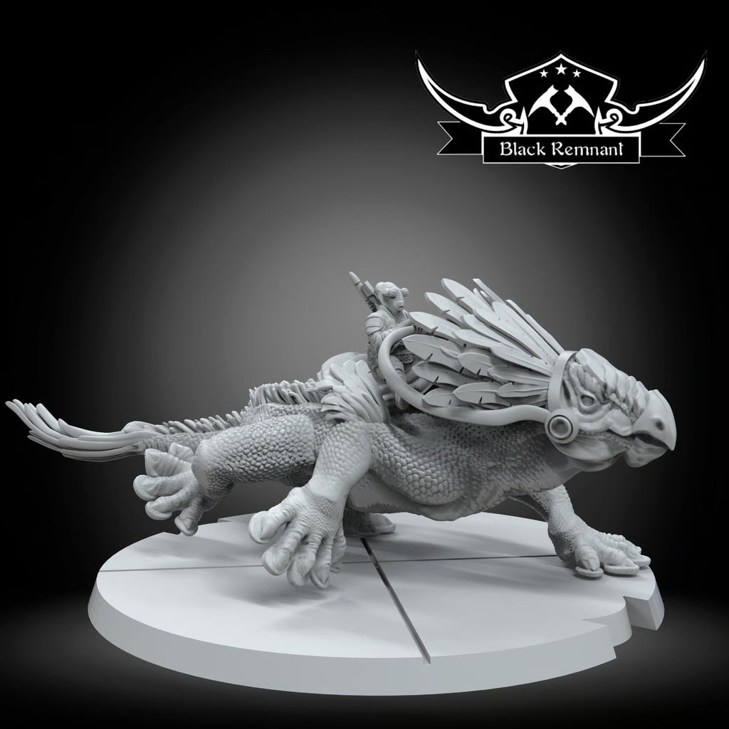 Reptavian rider, Black Remnant