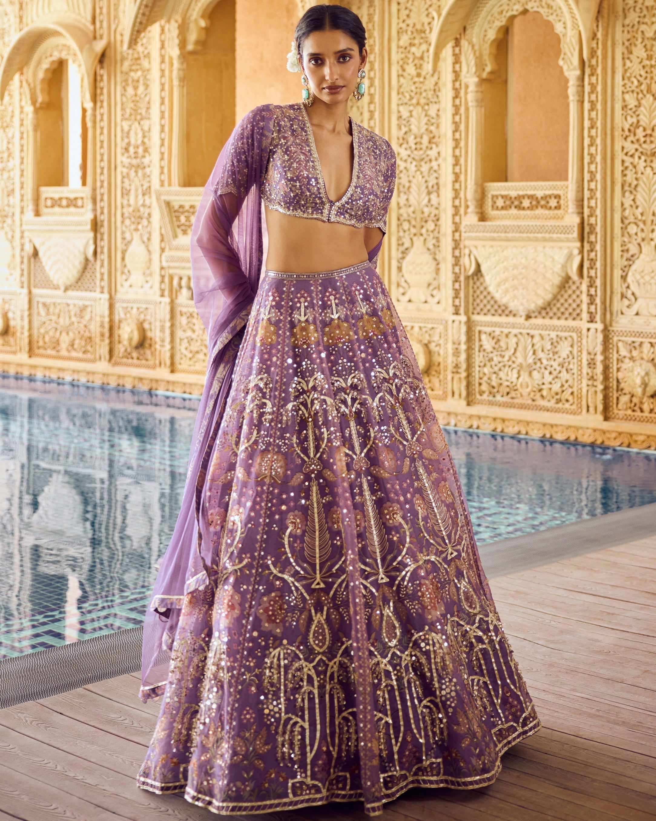 Ethereal Lehenga Set By KYNAH, Luxury Indian Fashion & Bridal Wear