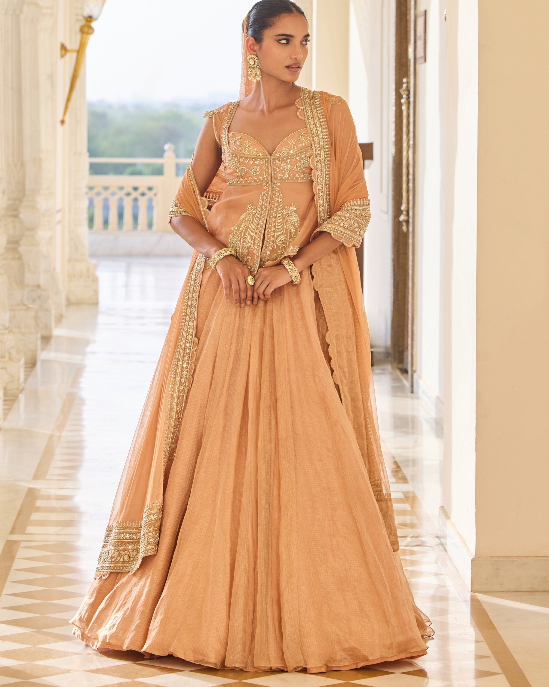 Lustre Lehenga Set By KYNAH, Luxury Indian Fashion & Bridal Wear