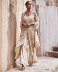Ivory Solace Kurta Set By KYNAH, Luxury Indian Fashion & Bridal Wear