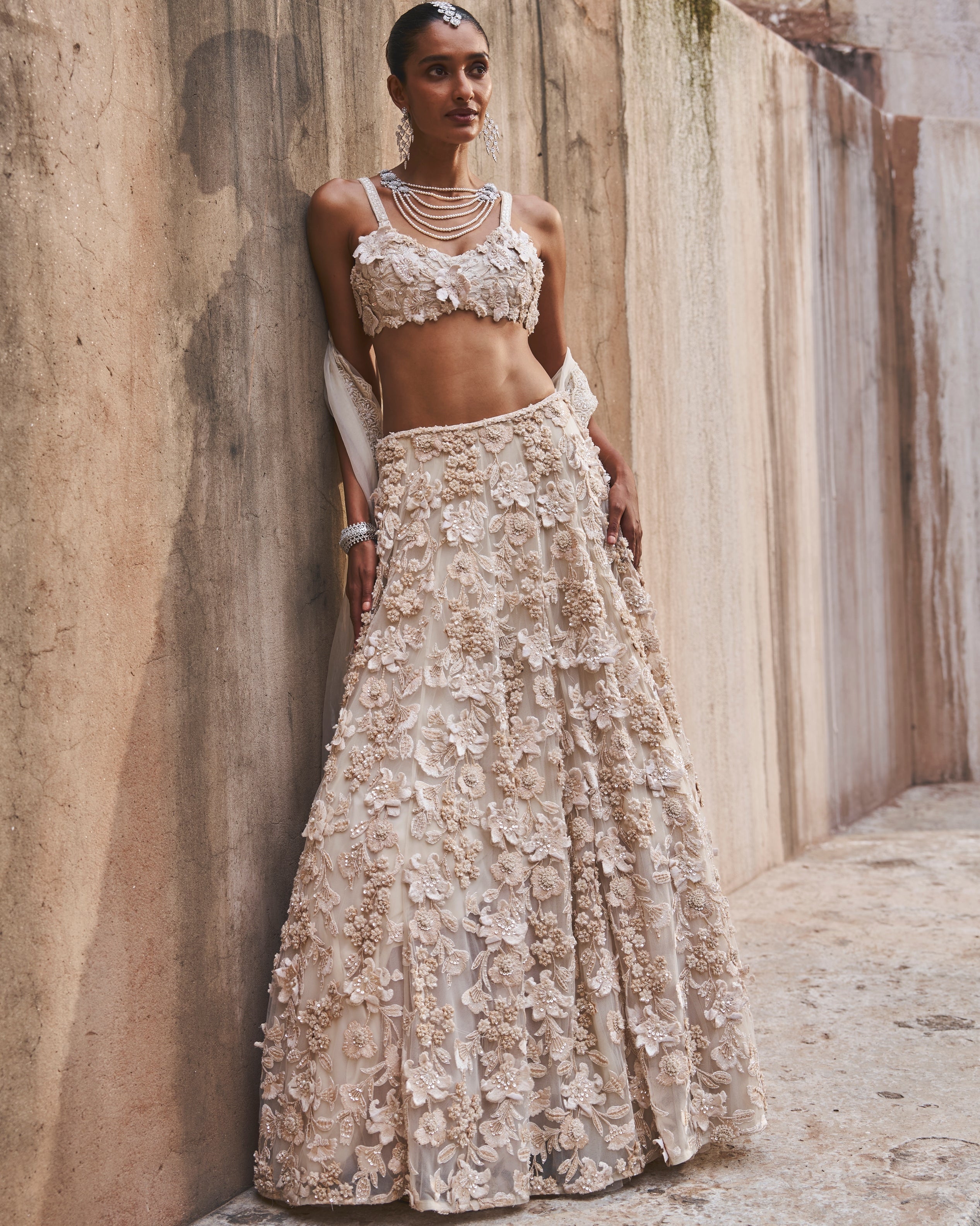 Ivoria Lehenga Set By KYNAH, Luxury Indian Fashion & Bridal Wear