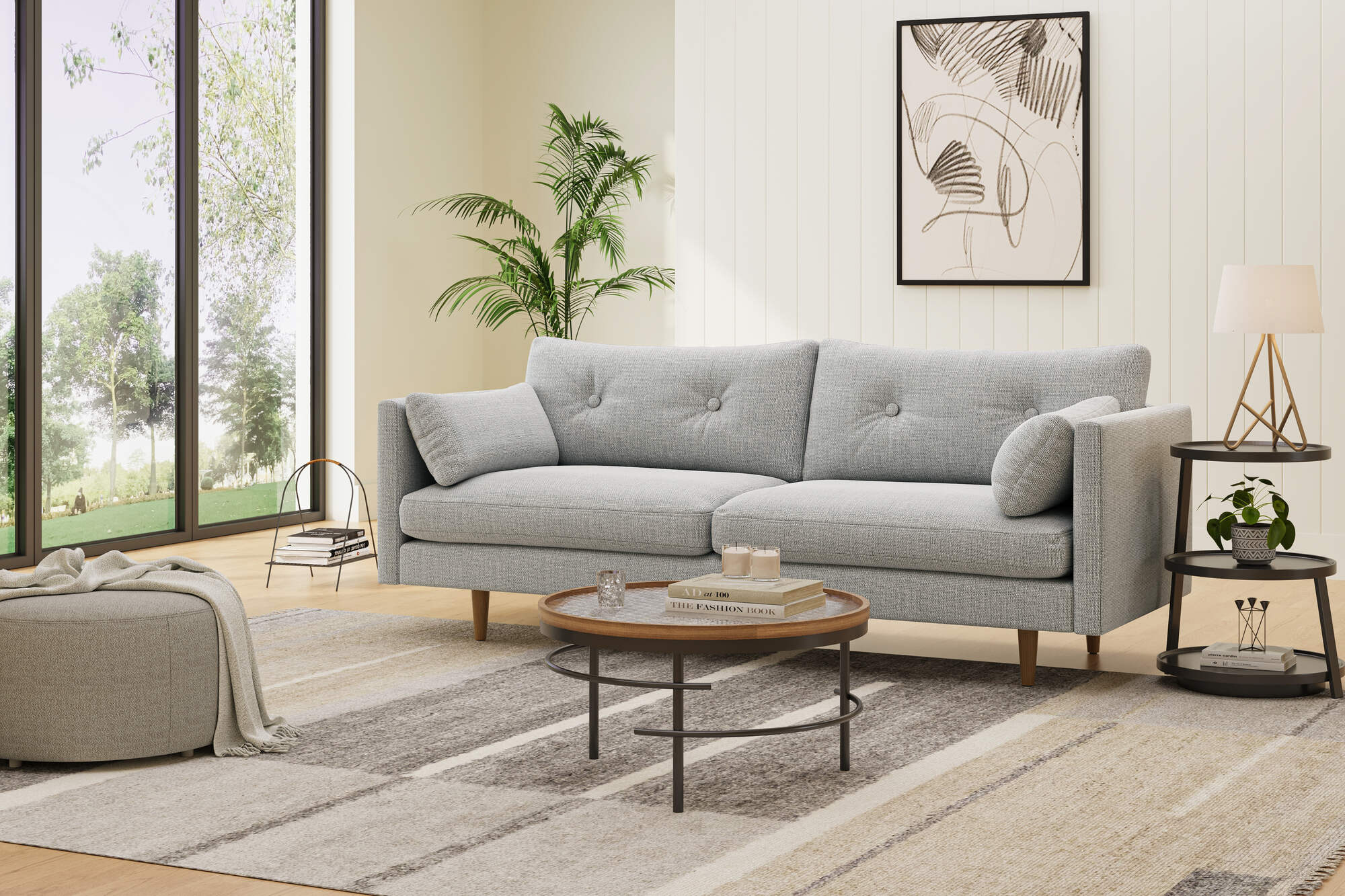 Riga Fabric Sofa